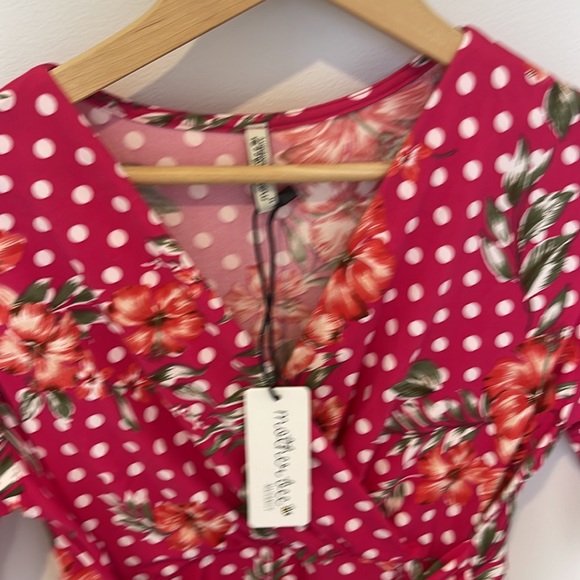 Mother bee maternity summer dress - Picture 2 of 10